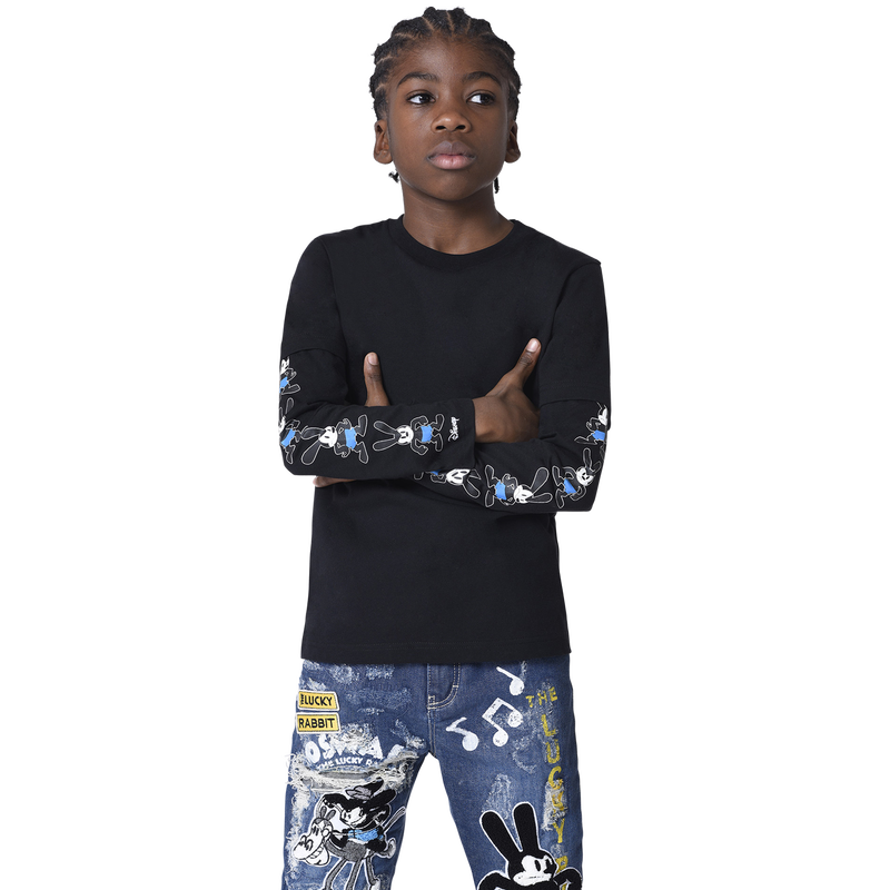 Disney Printed Layered Long-Sleeve GIVENCHY 
                    BOY