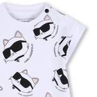 Short-Sleeved Dress KARL LAGERFELD KIDS 
                    GIRL