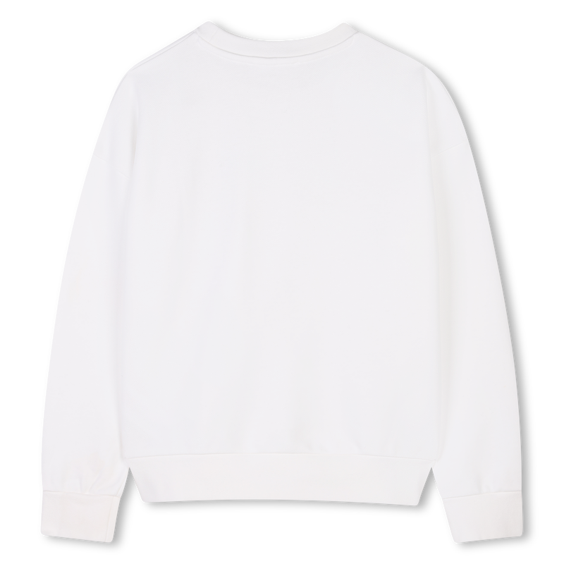 Cotton fleece sweatshirt MICHAEL KORS 
                        GIRL