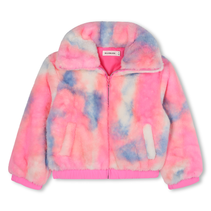 Fluffy fleece coat BILLIEBLUSH 
                    GIRL