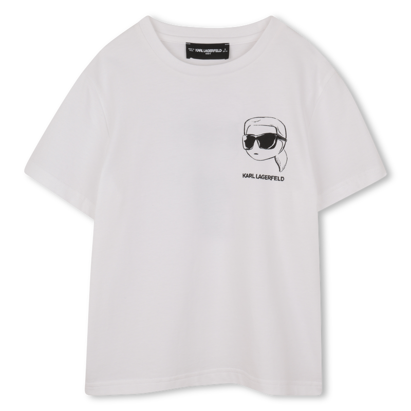 Short-Sleeved T-Shirt KARL LAGERFELD KIDS 
                        BOY
