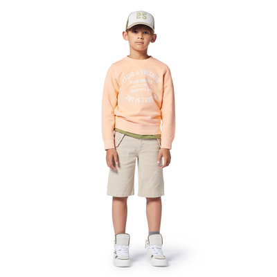 Embroidered Bermuda shorts ZADIG & VOLTAIRE BOY