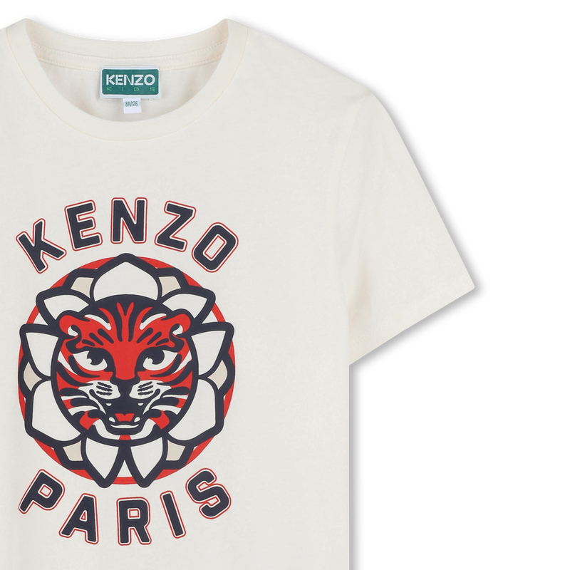 Short-sleeved cotton T-shirt KENZO KIDS 
                        UNISEX