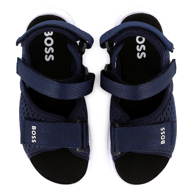 Velcro canvas sandals BOSS 
                        BOY