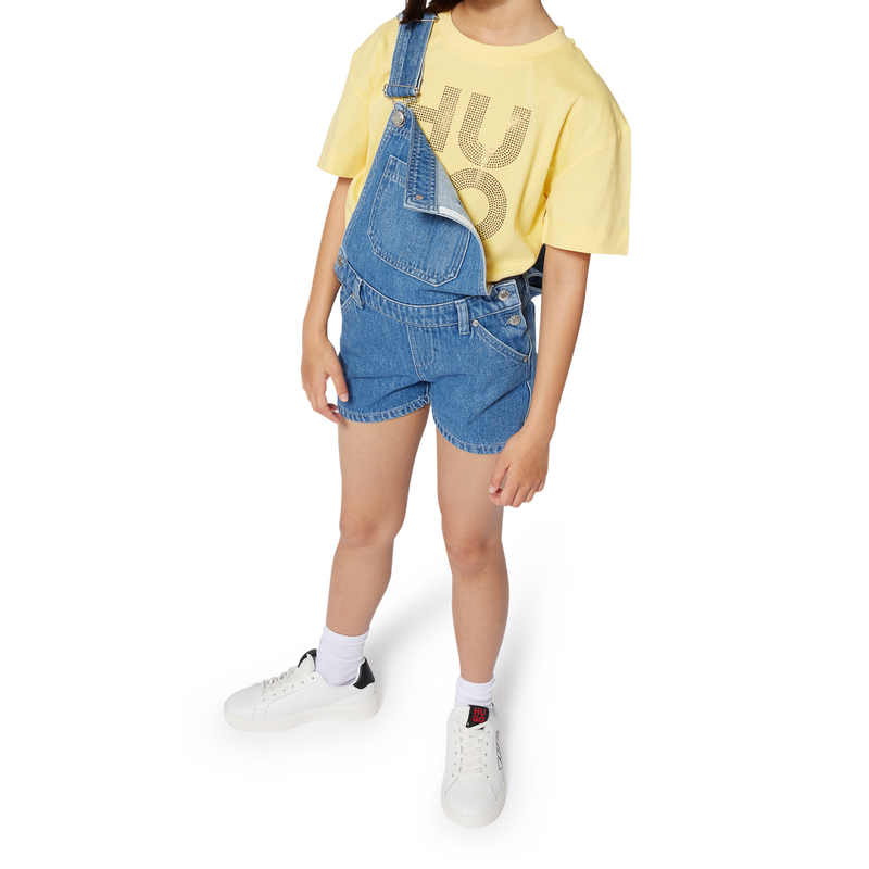 Short denim overalls HUGO 
                        GIRL