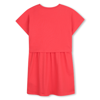 PRINTED DRESS KENZO KIDS GIRL