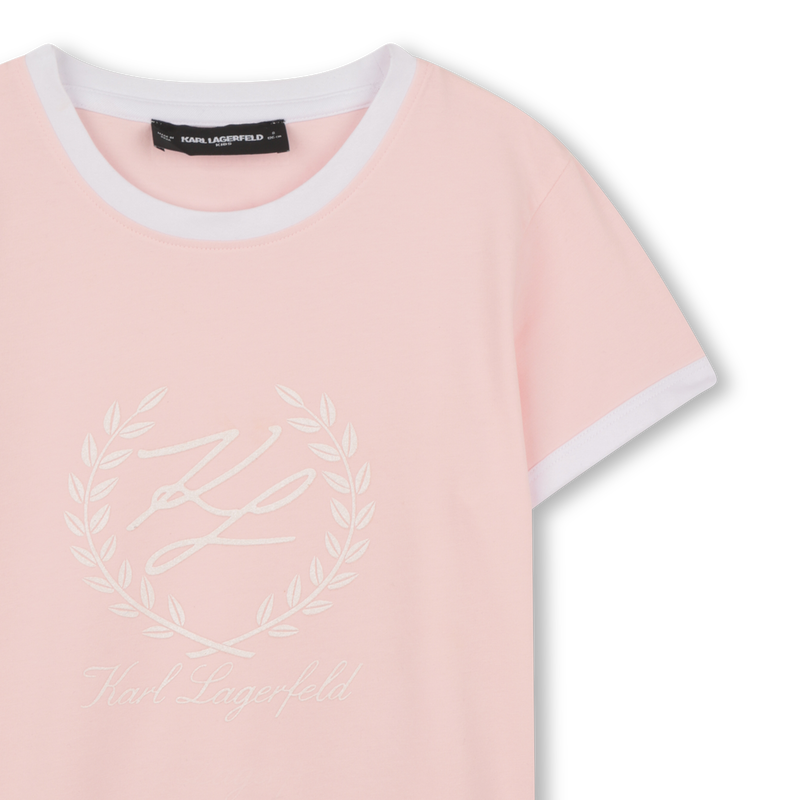 Short-Sleeved T-Shirt KARL LAGERFELD KIDS 
                        GIRL