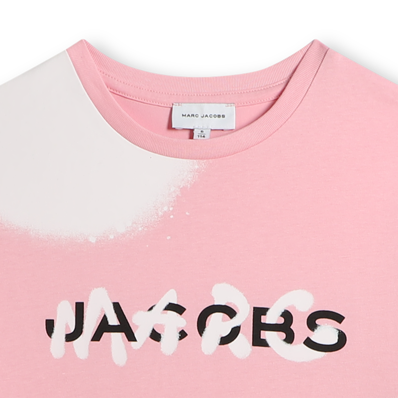 Short-Sleeved Cotton Dress MARC JACOBS 
                    GIRL