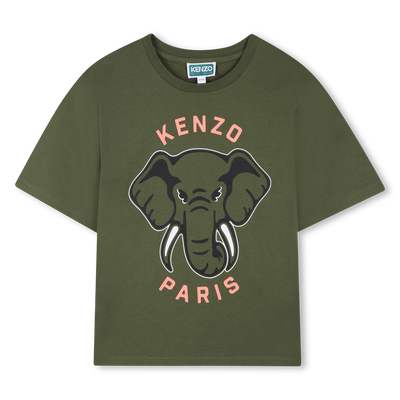 Printed T-Shirt KENZO KIDS GIRL