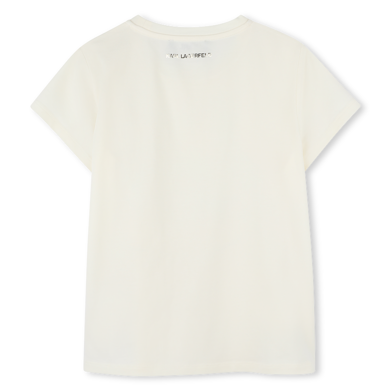Short-sleeved T-shirt KARL LAGERFELD KIDS 
                        GIRL
