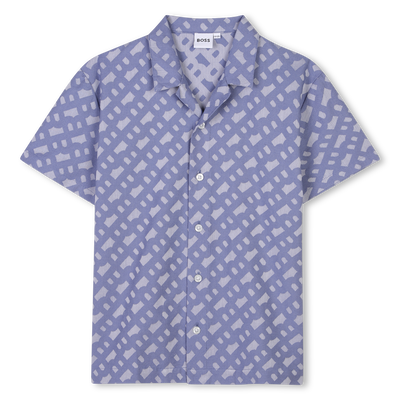 Short-Sleeved Cotton Shirt BOSS BOY
