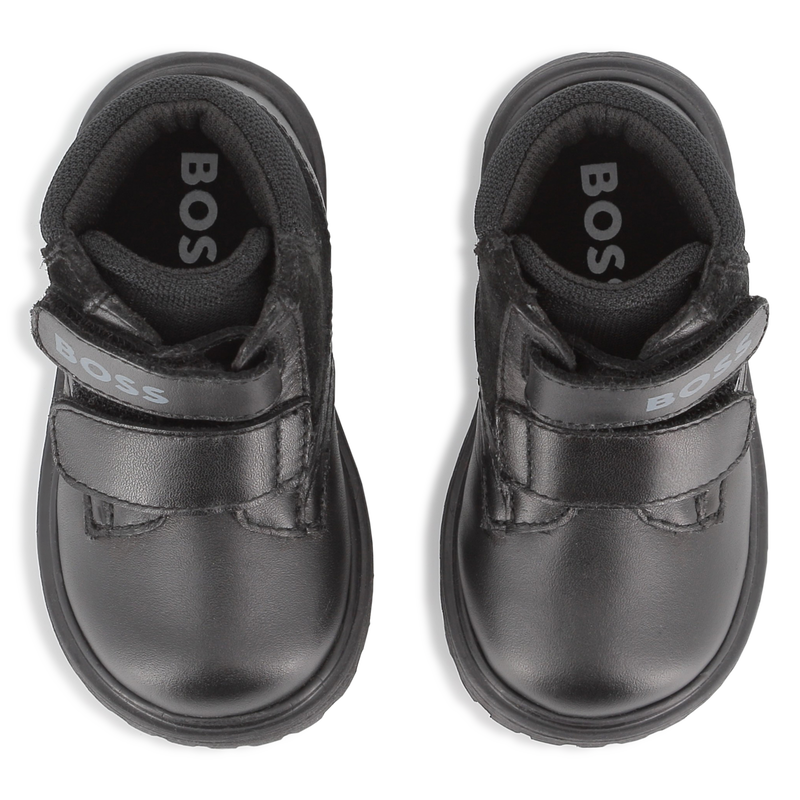 Ankle boots with hook-and-loop fasteners BOSS 
                        BOY