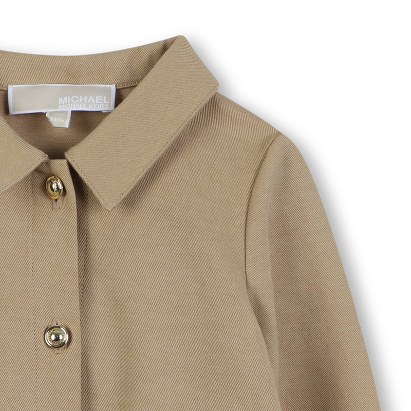 Twill dress MICHAEL KORS 
                    GIRL