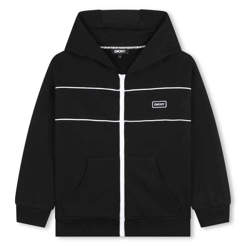 Zipped Jersey Sweatshirt DKNY 
                    UNISEX