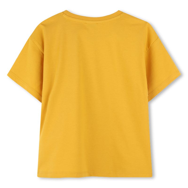 Short-sleeved cotton T-shirt KENZO KIDS 
                        GIRL