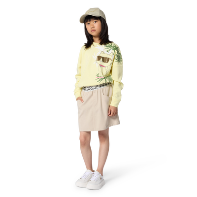 Elastic Waist Skirt KARL LAGERFELD KIDS GIRL