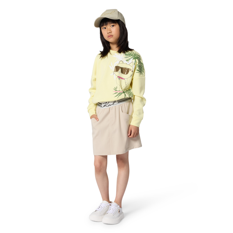 Elastic Waist Skirt KARL LAGERFELD KIDS 
                        GIRL