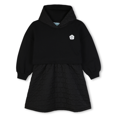 Hooded dress KENZO KIDS GIRL
