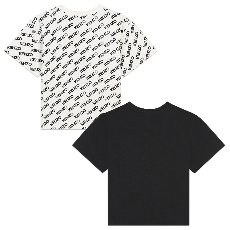 KENZO KIDS Short Sleeved T Shirts Pack Of 2