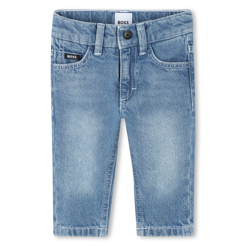 Five-pocket cotton jeans BOSS 
                        BOY