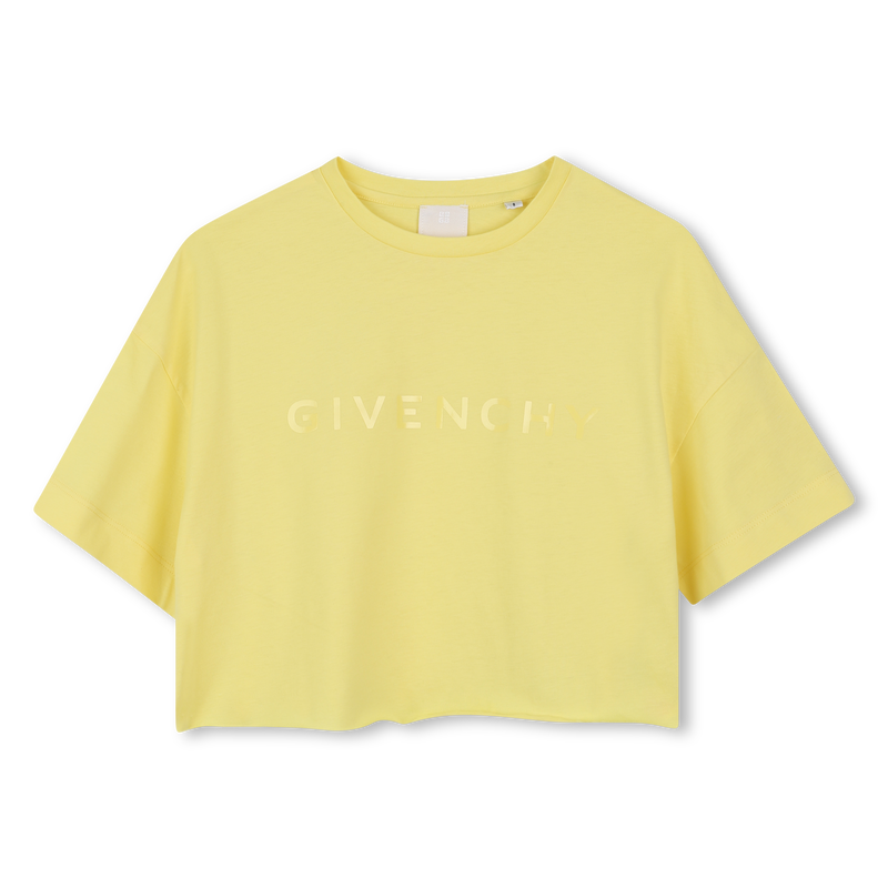 Short T-shirt with prints GIVENCHY 
                    GIRL