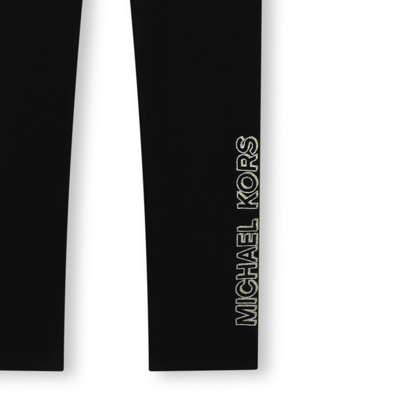 Glittery Logo Leggings MICHAEL KORS 
                        GIRL