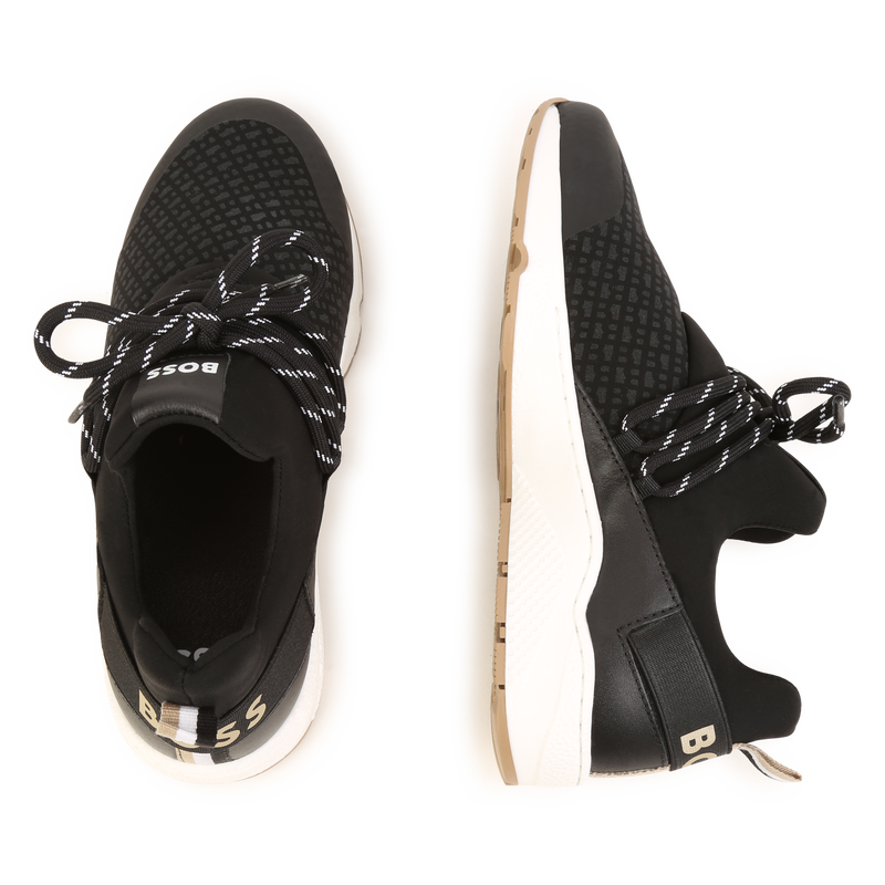 Women's kiri store up leather sneakers
