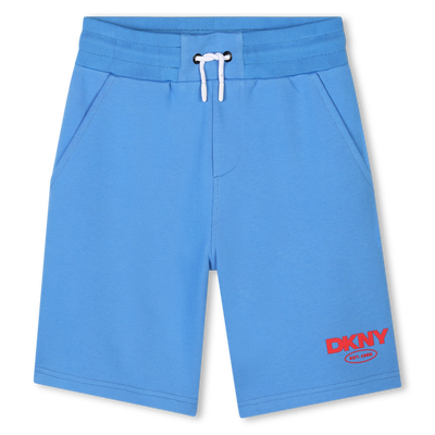 Cotton fleece Bermuda shorts DKNY BOY