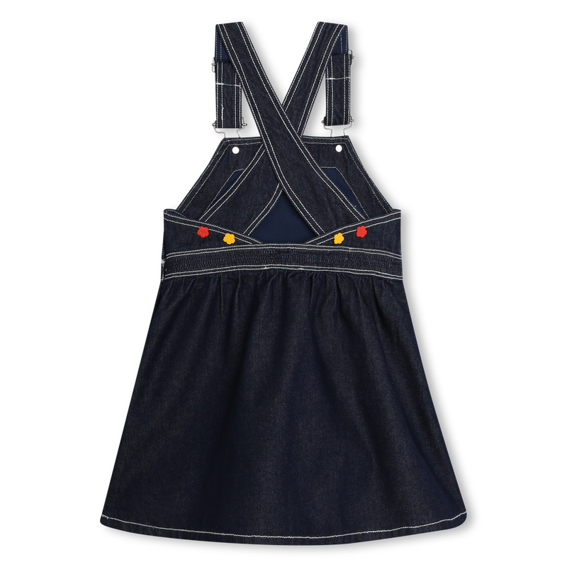 KENZO KIDS Denim pinafore dress