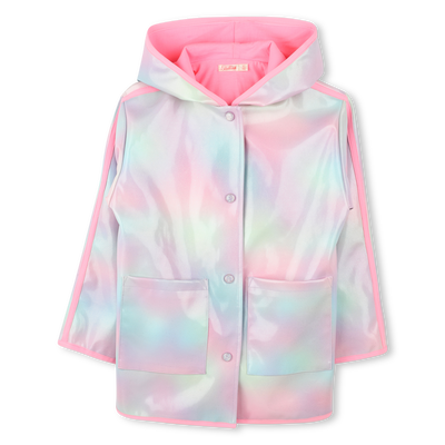 Waxed hooded raincoat BILLIEBLUSH GIRL