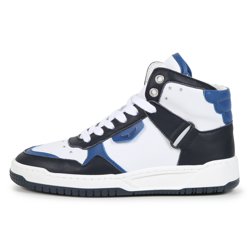 Zip-up leather trainers ZADIG & VOLTAIRE 
                        BOY