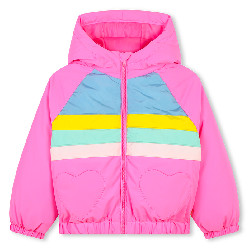 Multicolored Puffer Jacket BILLIEBLUSH 
                        GIRL