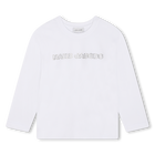 Long-Sleeved T-Shirt, WHITE, hi-res