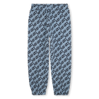 Printed sweatpants, PALE BLUE, hi-res