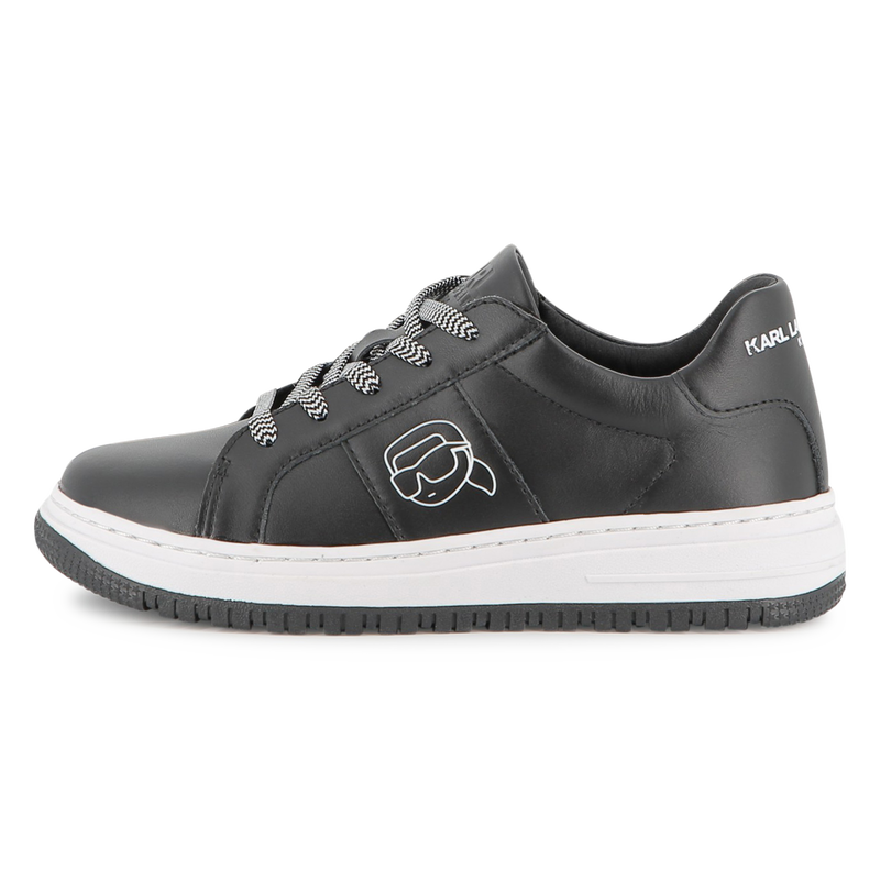 Lace-up low-top sneakers KARL LAGERFELD KIDS 
                    UNISEX