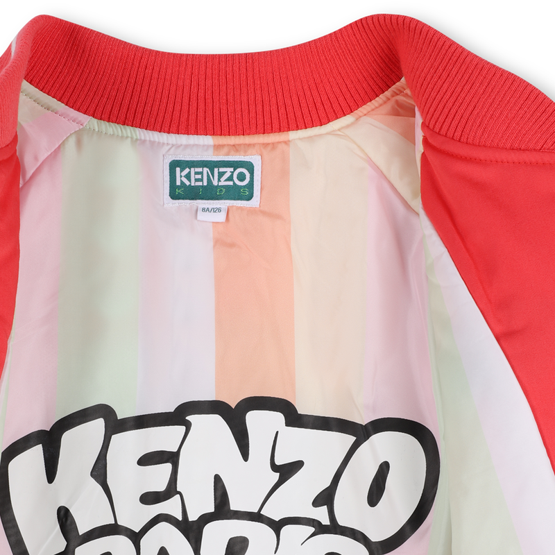 Zip-Up Bomber Jacket KENZO KIDS 
                        GIRL