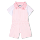 Short paneled romper BOSS 
                    GIRL