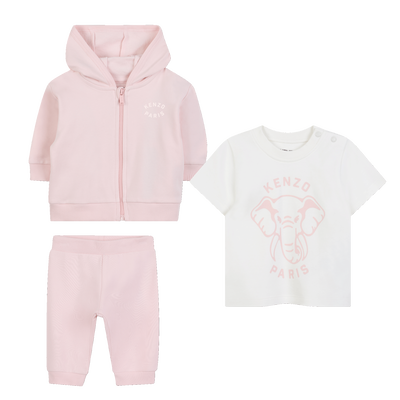 T-shirt + cardigan + pants set KENZO KIDS UNISEX