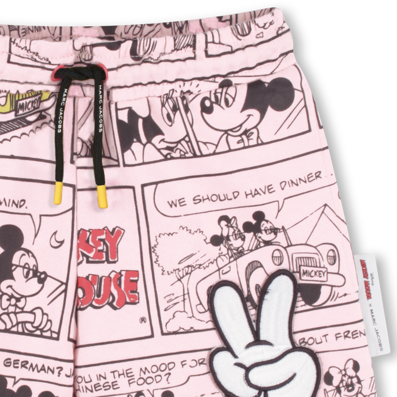 Cotton fleece shorts MARC JACOBS 
                        GIRL