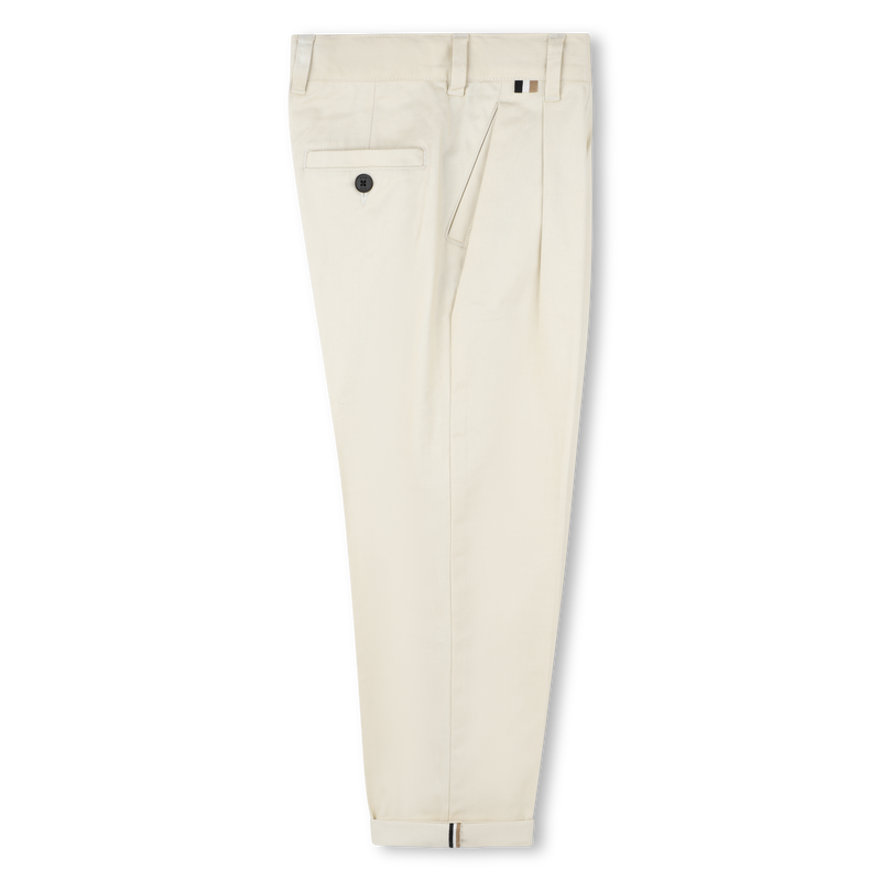 Cotton-rich trousers BOSS 
                        BOY