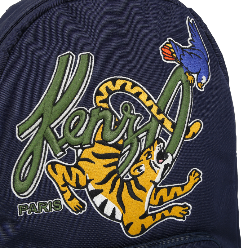 Embroidered Fabric Backpack KENZO KIDS 
                    UNISEX