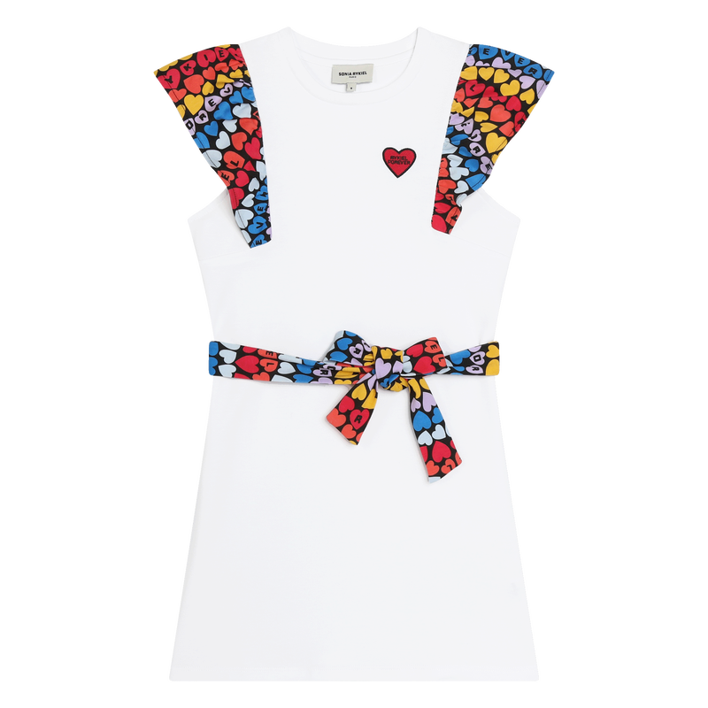 Embroidered Cotton Dress SONIA RYKIEL 
                    GIRL