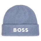 Knitted beanie, LAVENDER BLUE, hi-res