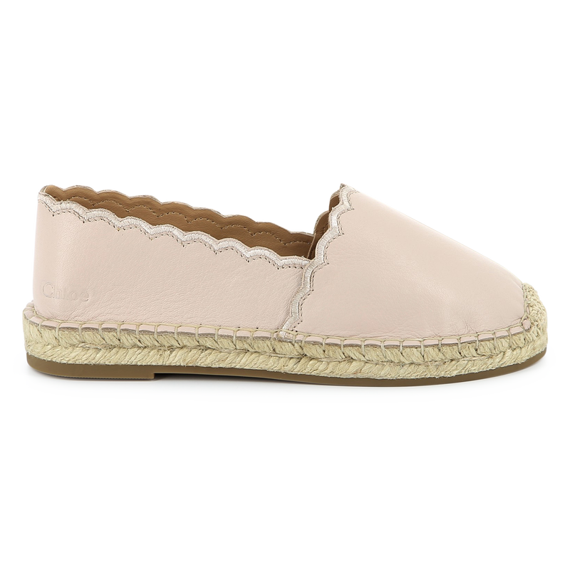 Scalloped espadrilles CHLOE 
                    GIRL