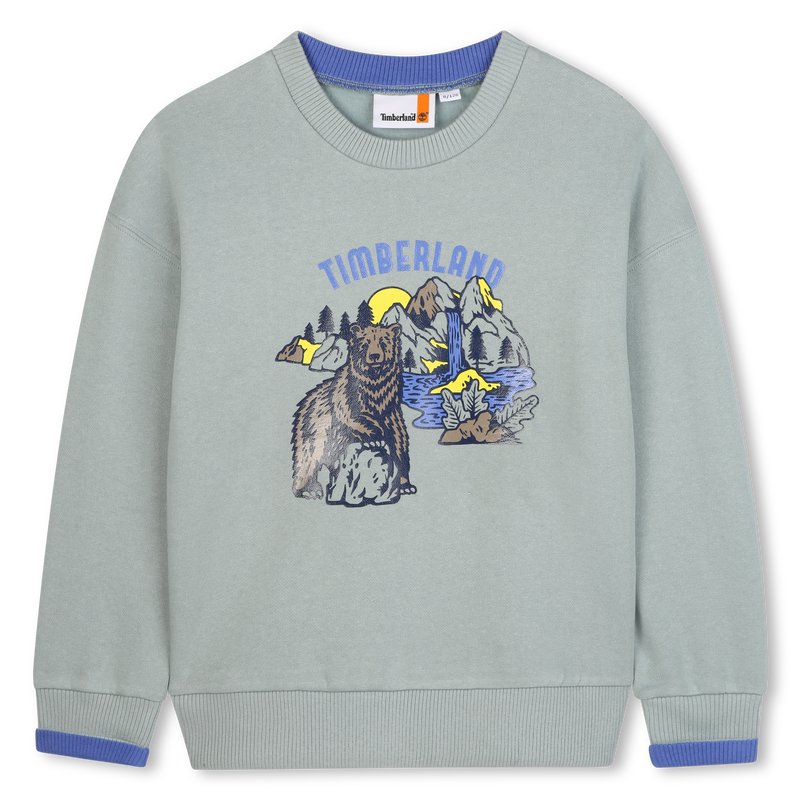Brushed fleece sweatshirt TIMBERLAND 
                    BOY