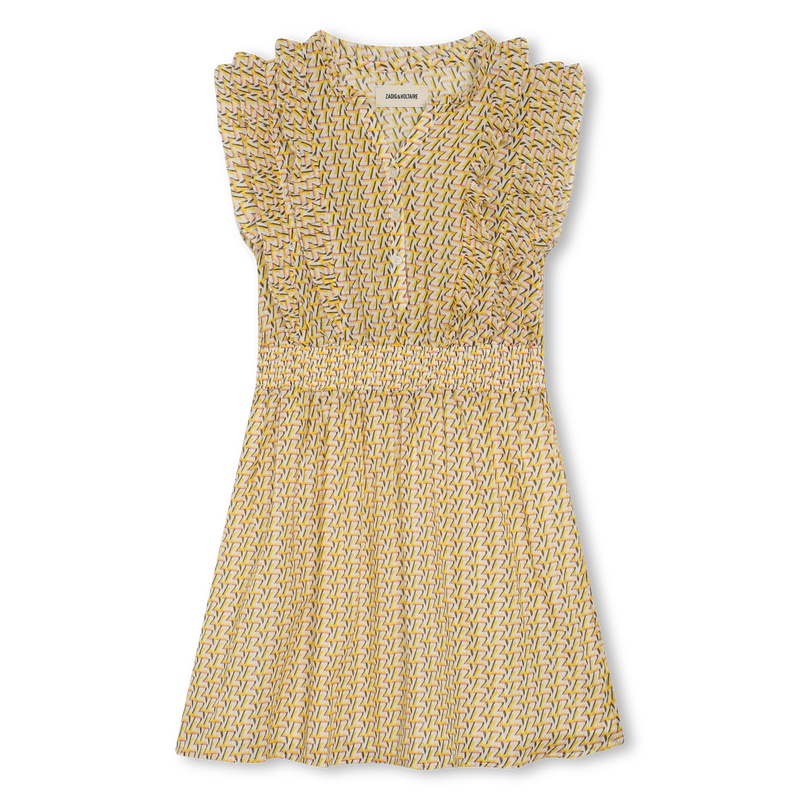 Zadig and shop voltaire yellow dress