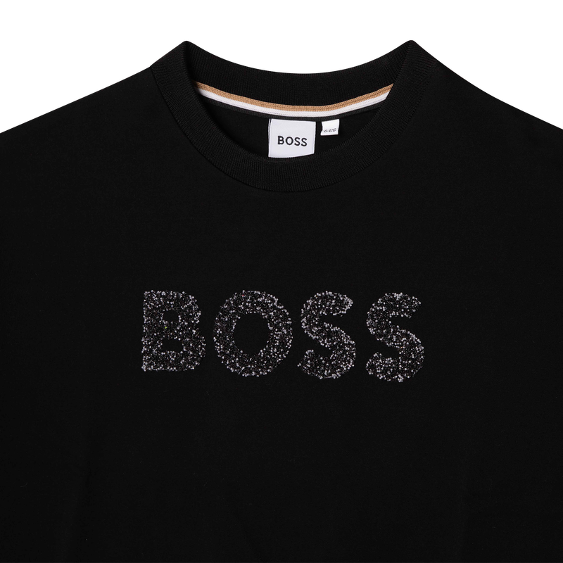 Boss logo sweatshirt outlet