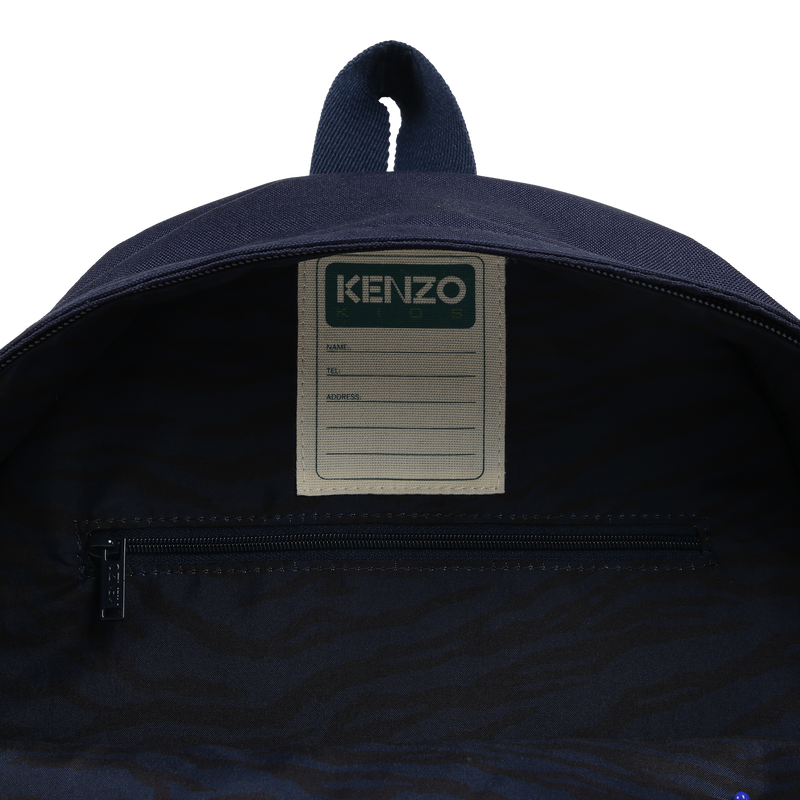 Embroidered Fabric Backpack KENZO KIDS 
                    UNISEX