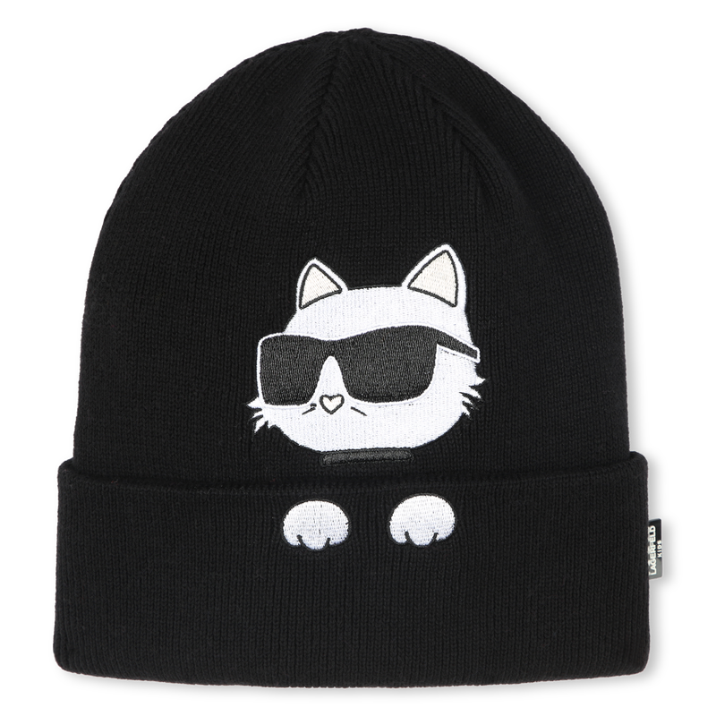 Hat & Neck Warmer Set KARL LAGERFELD KIDS 
                    GIRL