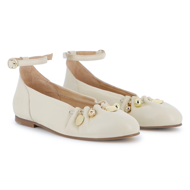 Ankle Strap Ballet Flats CHLOE 
                        GIRL